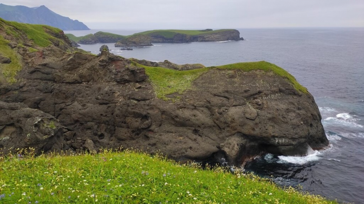 Шикотан. Мыс Край Света. Фото из архива Клуба