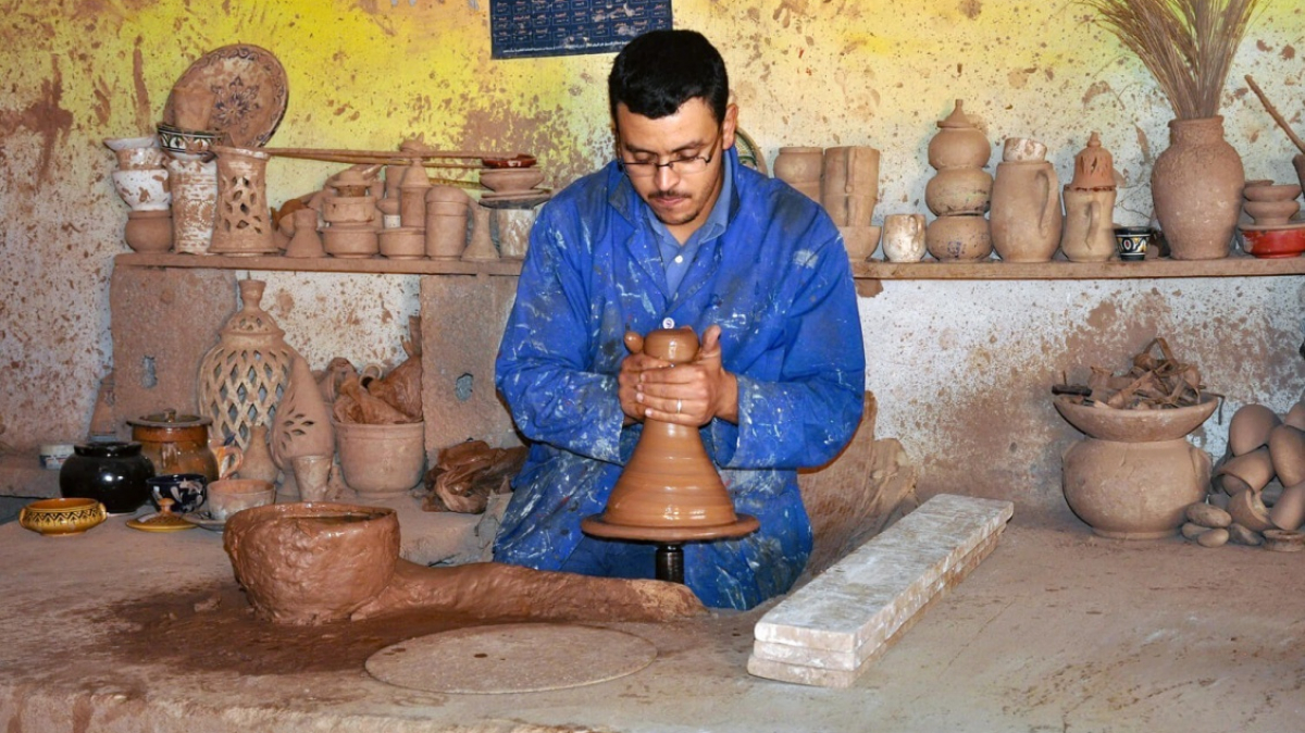 В гончарной мастерской. Фото нашей Странницы Натальи Царевой