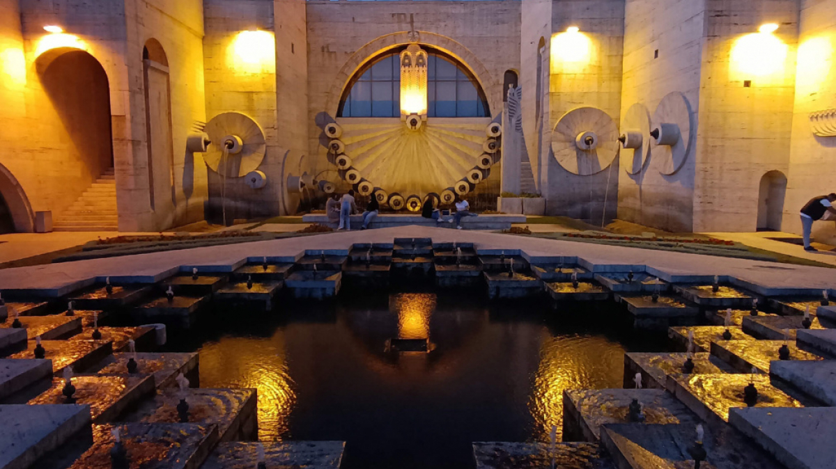 Комплекс Каскад, Ереван. Фото нашего гида Ирины Пряничниковой