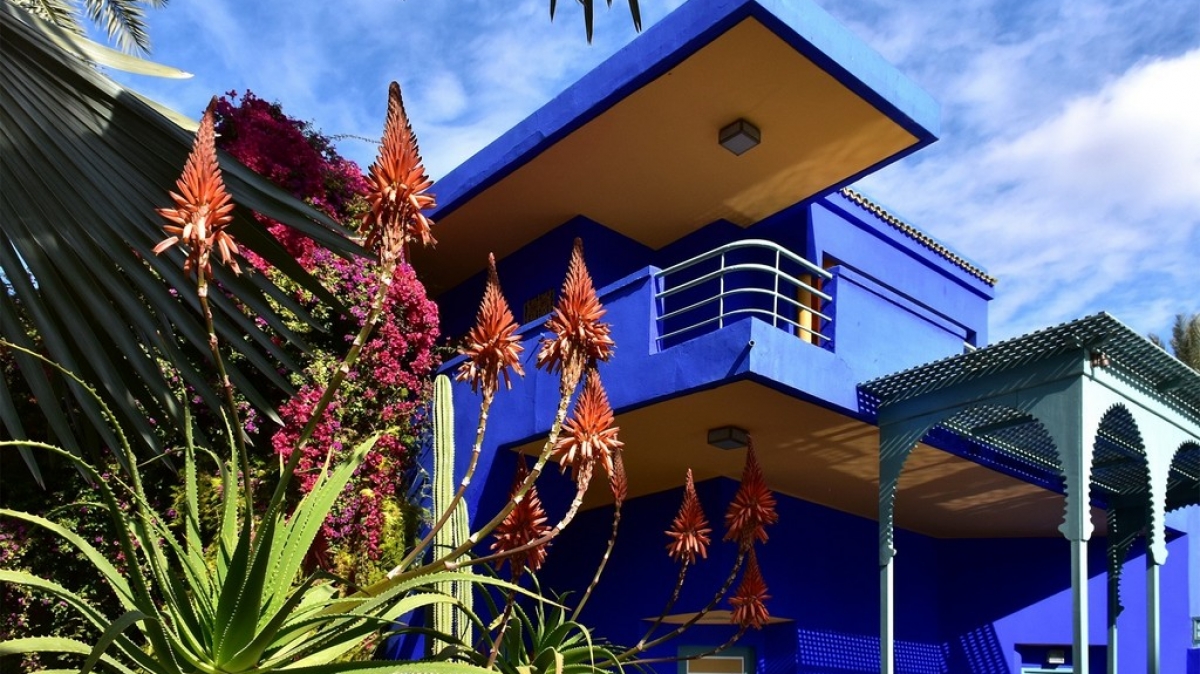 В саду Мажорель. Фото нашей Странницы Натальи Царевой