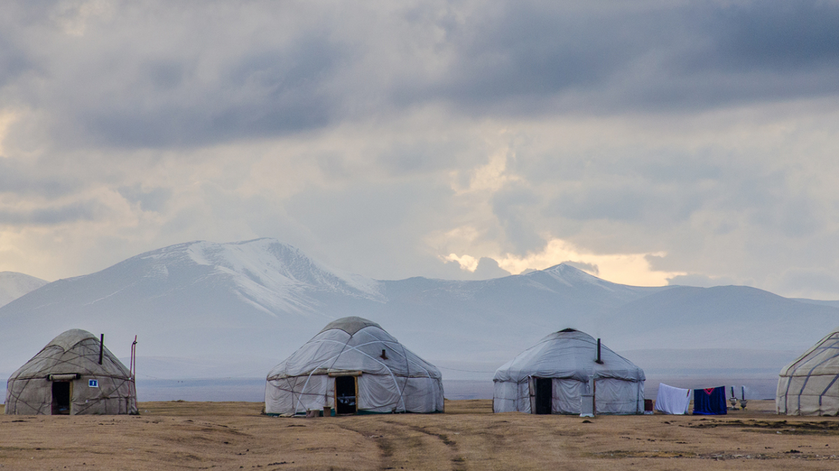 Юрточный лагерь. Фото Анатолия Жидкова