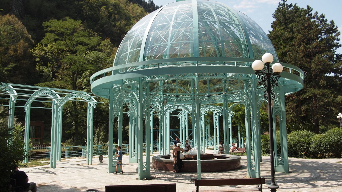 Источник Боржоми. Фото нашего гида Ирины Пряничниковой