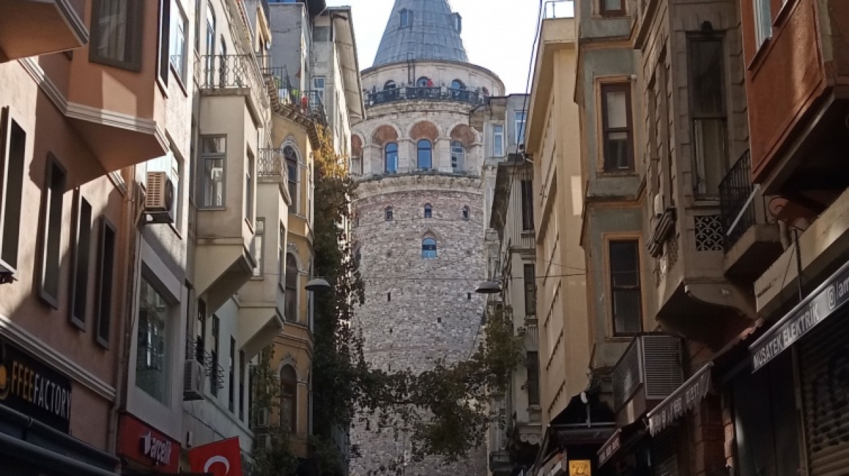 Галатская башня. Фото нашего гида Ирины Пряничниковой