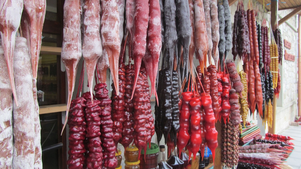 Чурчхела. Фото нашего гида Ирины Пряничниковой