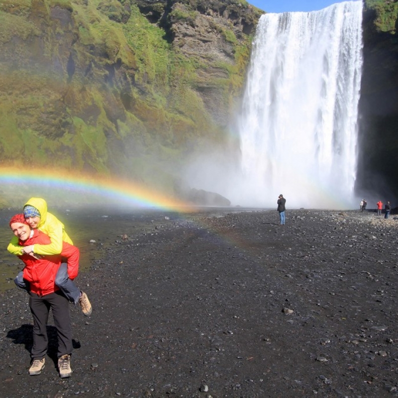 Водопад Скоугафосс