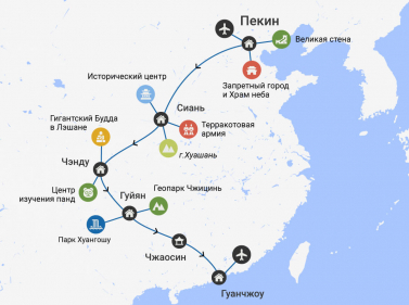 Весь Китай: с севера на юг